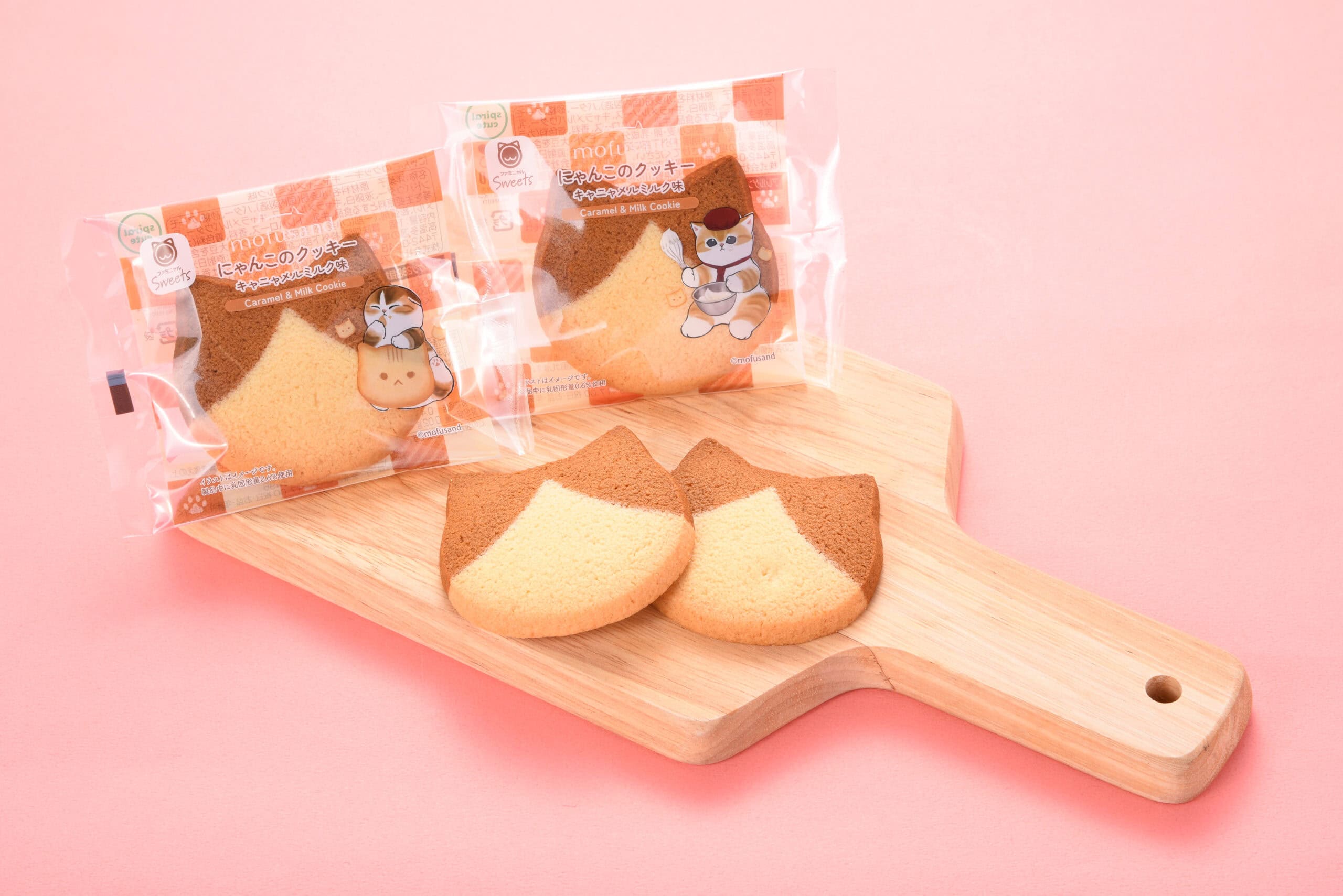 にゃんこのクッキー キャニャメルミルク味　税込145円