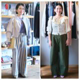 【１週間コーデ】
ワイドパンツはショート丈トップス一択！スポーツミックスとフリルブラウスで春っぽく
～〈土曜日・日曜日〉#017 Fumiko Kawaguchi～