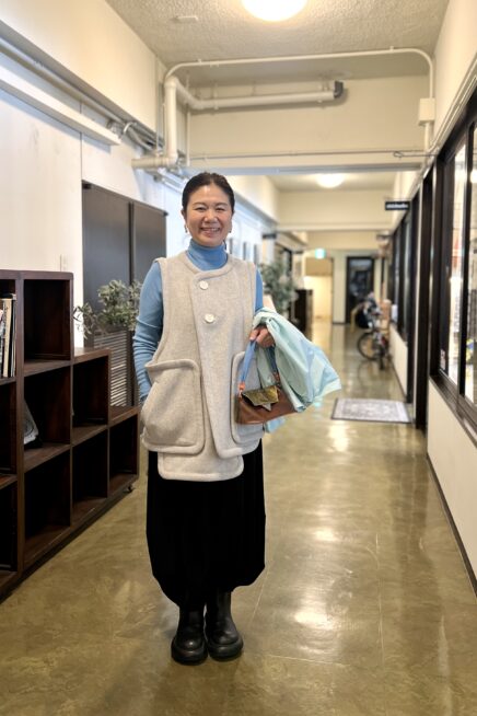 【京都スナップ】低身長さん必見！ コーデのお手本にしたいボリューム＆カラーバランス