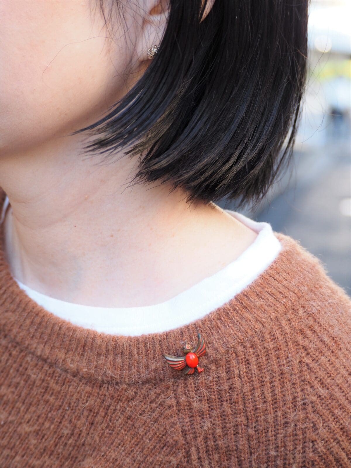 アンティークのブローチ