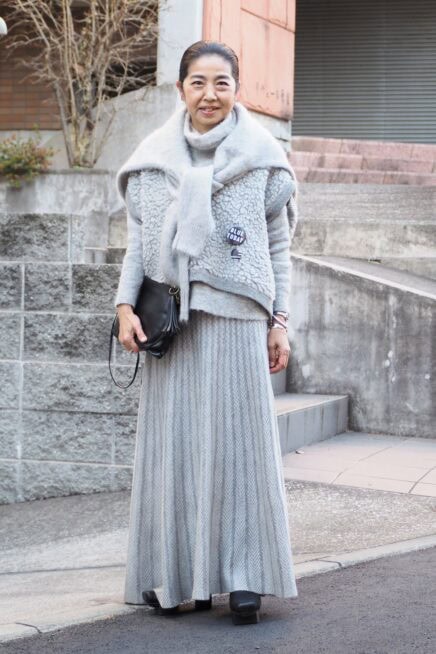 【スナップ】真冬は“ニットonニット”で決まり！ 今すぐマネしたいレイヤード術を大公開