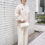 【スナップ】表参道で出会ったおしゃれさんの淡色ワントーンコーデ術をご紹介！