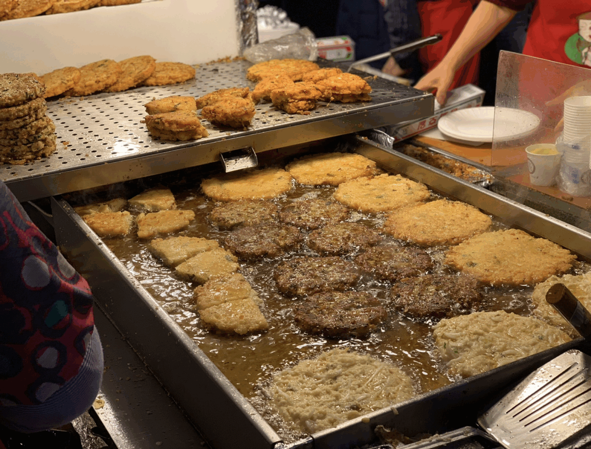 広蔵市場のチヂミ