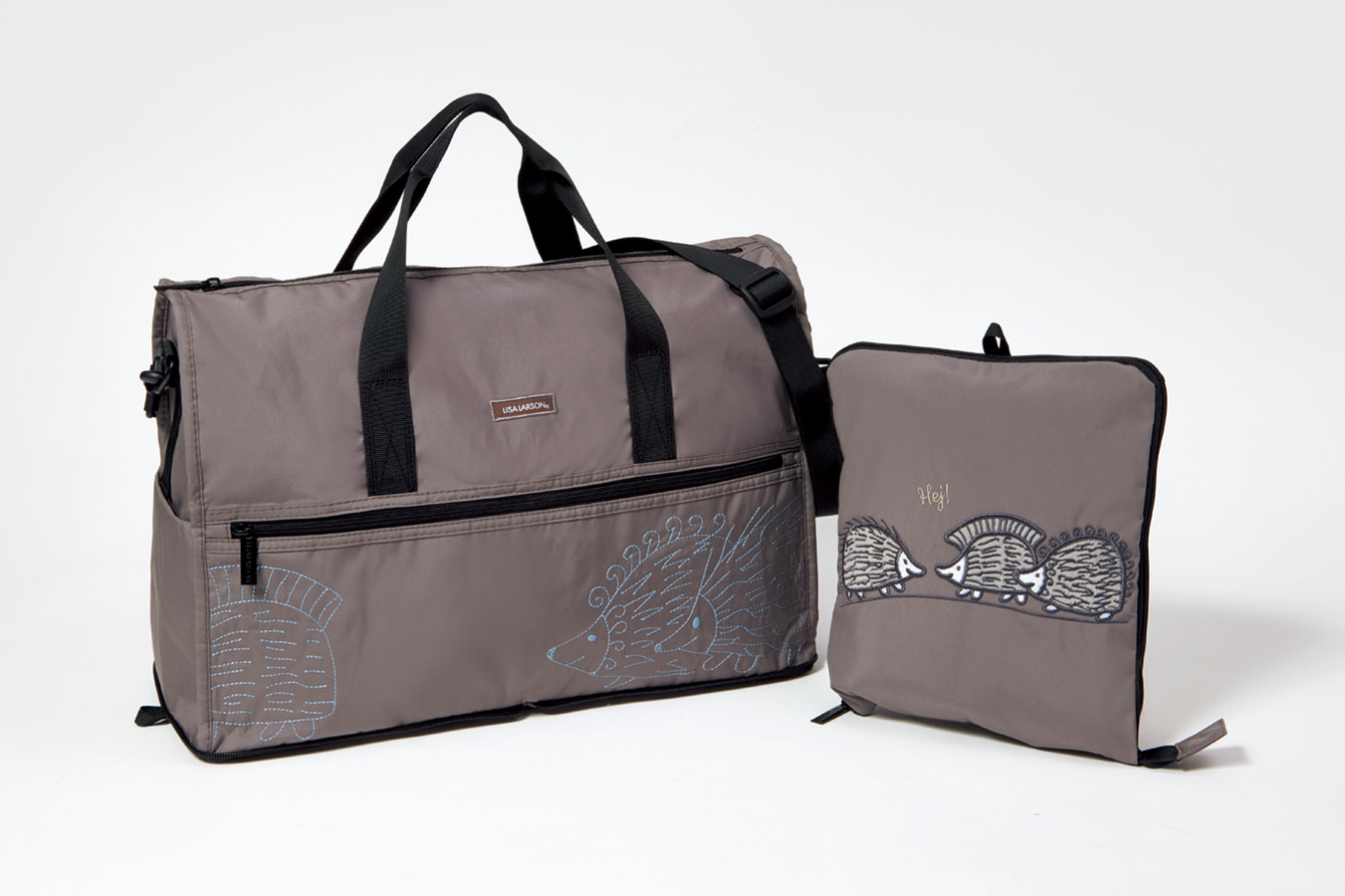 折りたたみボストンM［縦30 ×横45 ×マチ18］￥5,280、L［縦34 ×横55 ×マチ23］￥6,160 ／シフレ