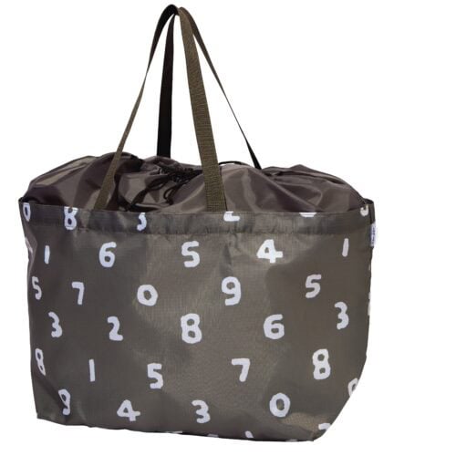 大人のおしゃれ手帖 2026年4月号 付録【「ソウ・ソウ」の特大お買い物バッグ

】 人気の数字柄がおしゃれ！