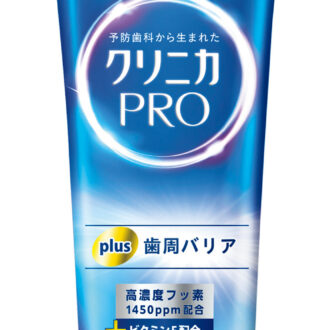 クリニカPRO plus 歯周バリア ハミガキ ナチュラルグリーンミント ［医薬部外品］ 95g ¥720（編集部調べ）／ライオン