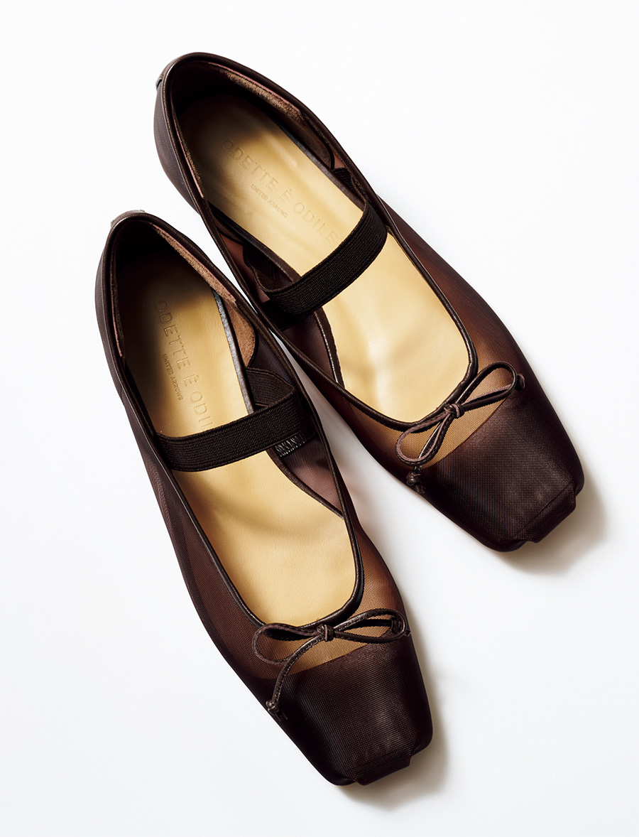 今年らしいメッシュ素材。 ¥19,800/オデット エ オディール(オデット エ オディール新宿店)