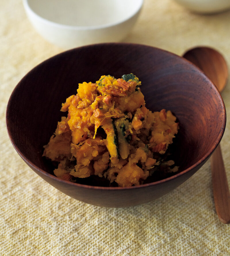 かぼちゃのデュカサラダ