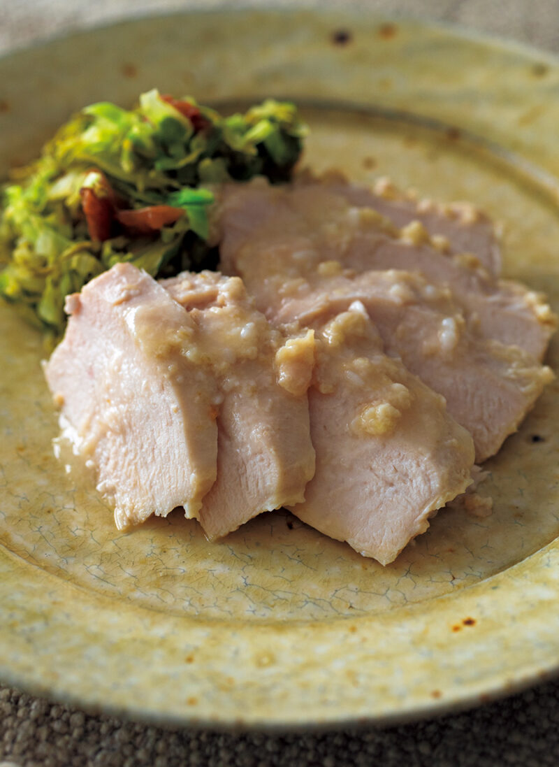 しっとり甘酒サラダチキン