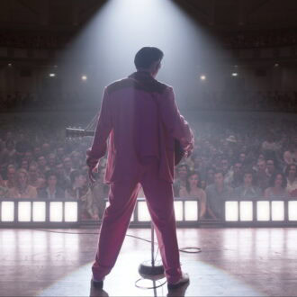 徹底した役作りが絶賛されたオースティン・バトラー。『エルヴィス』©2022 Warner Bros. Ent. All Rights Reserved