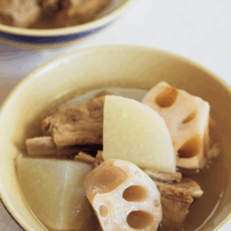 滋味深いおいしさ
「れんこんとスペアリブの台湾風スープ」