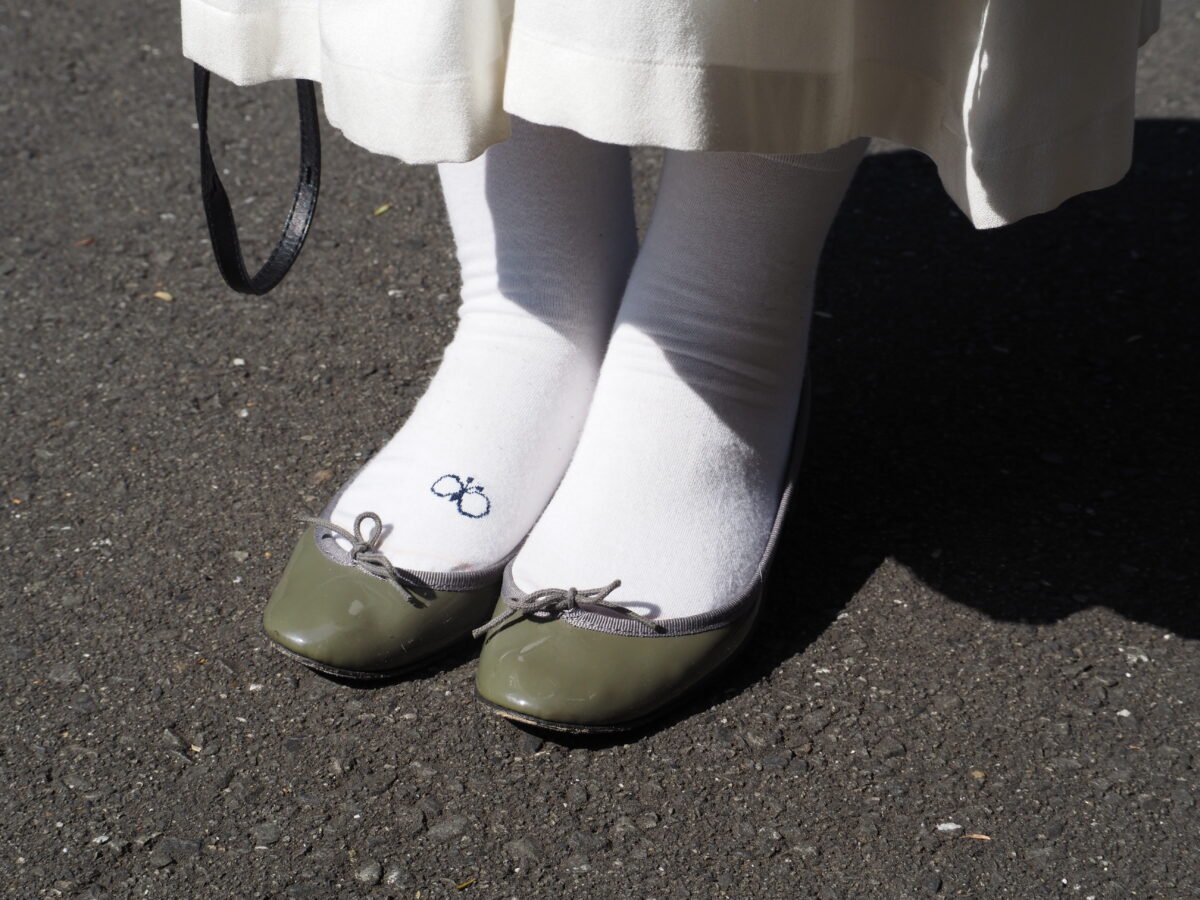 ミナペルホネンの靴下