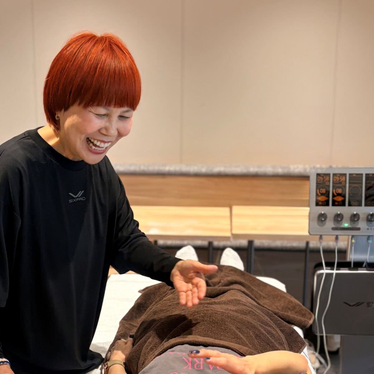 山本浩未さん×SIXPAD合同イベント ~MEDICAL PRO体験で「元気筋」を刺激しよう~