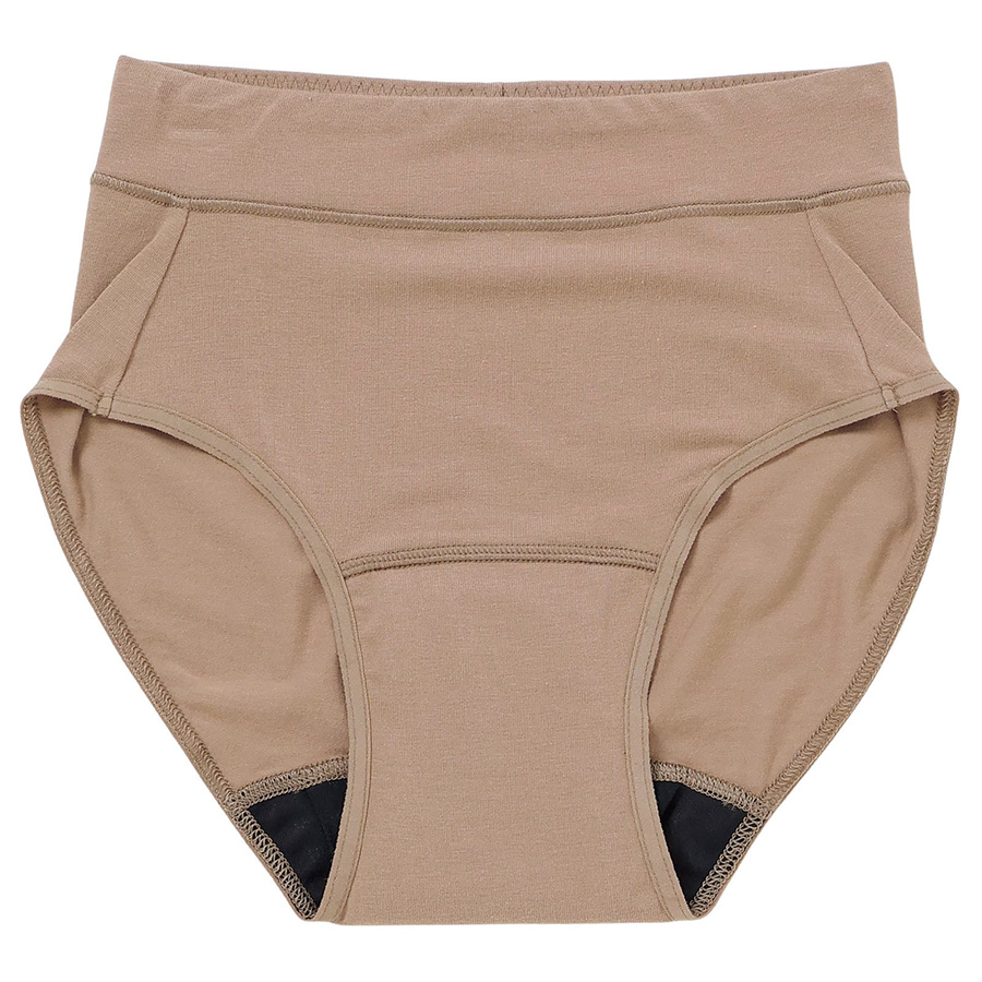 〈2位〉 Yuragini（ユラギニ） 吸水ショーツ 全3色 3サイズ ¥2,530／アツギ