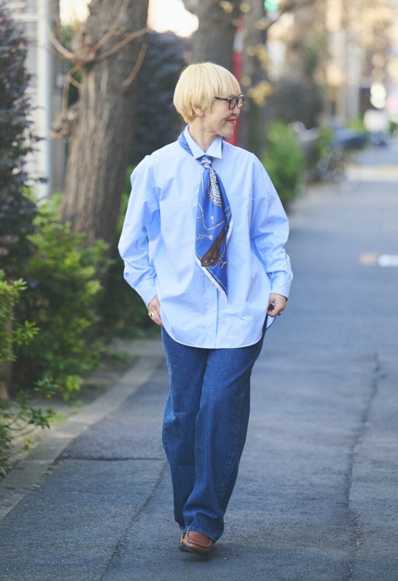 結び目がコンパクトになるネクタイ巻き