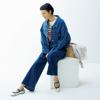 【バレエシューズ】を素敵にはくなら、メンズライクなスタイルに合わせるのが正解！ 大人がはきたいおすすめ5選