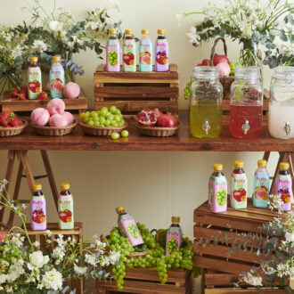 さらにおいしく、もっと楽しく！ 果実感がグレードアップしたお酢ドリンク「フルーティス TM」のちょい足しアレンジレシピ