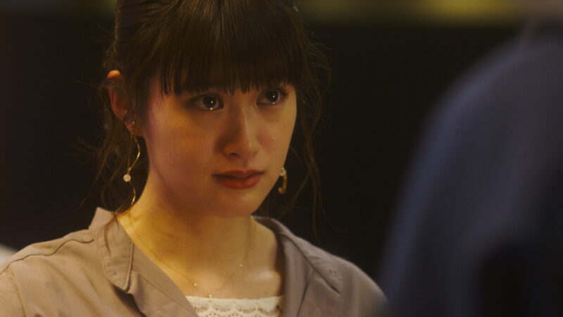 ヒロイン役の小西桜子。©2022「はざまに生きる、春」製作委員会