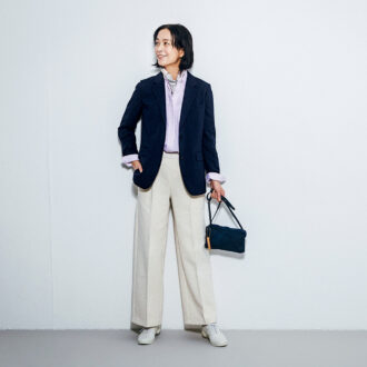 【ユニクロで指名買い】ウエストゴム×センタープレスの絶対欲しい秀逸パンツ