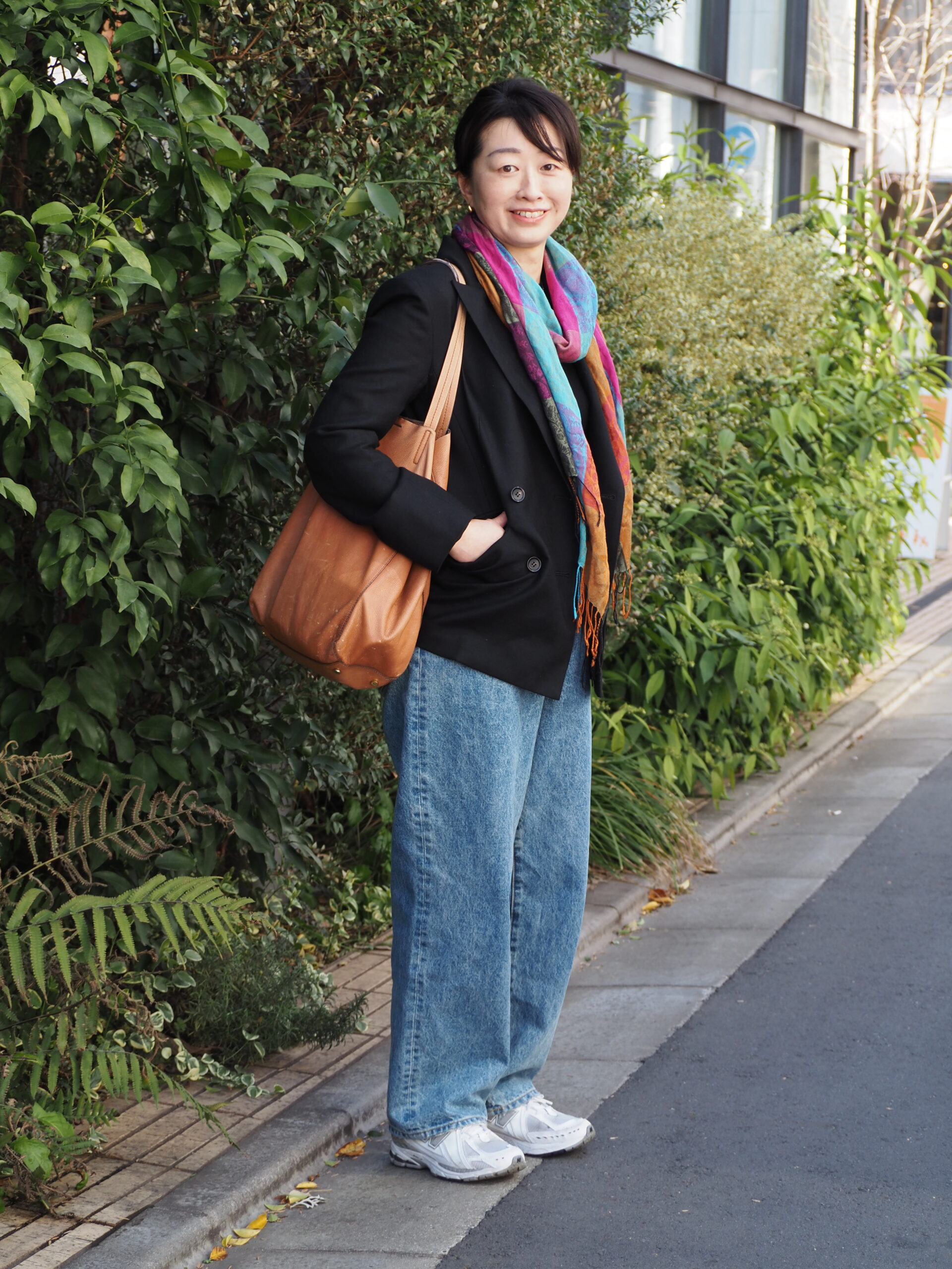 50代のデニムコーデ