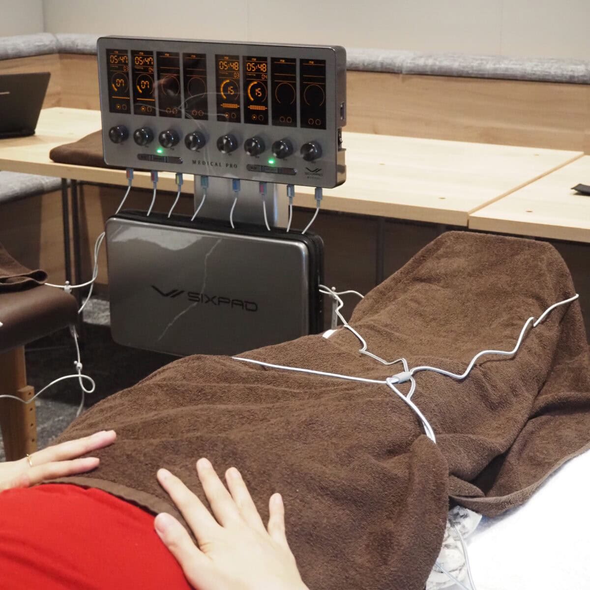 山本浩未さん×SIXPAD合同イベント ~MEDICAL PRO体験で「元気筋」を刺激しよう~