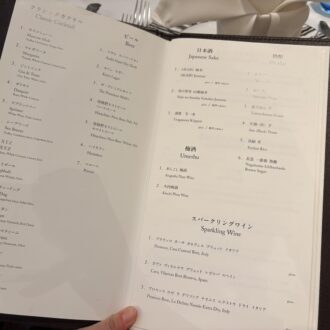 「ザ・レストラン富士」のディナー