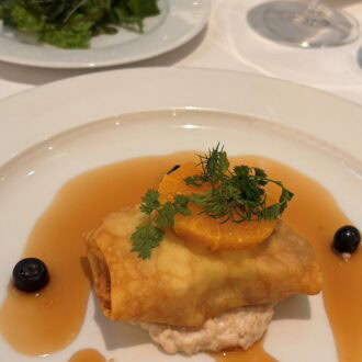 「ザ・レストラン富士」のディナー