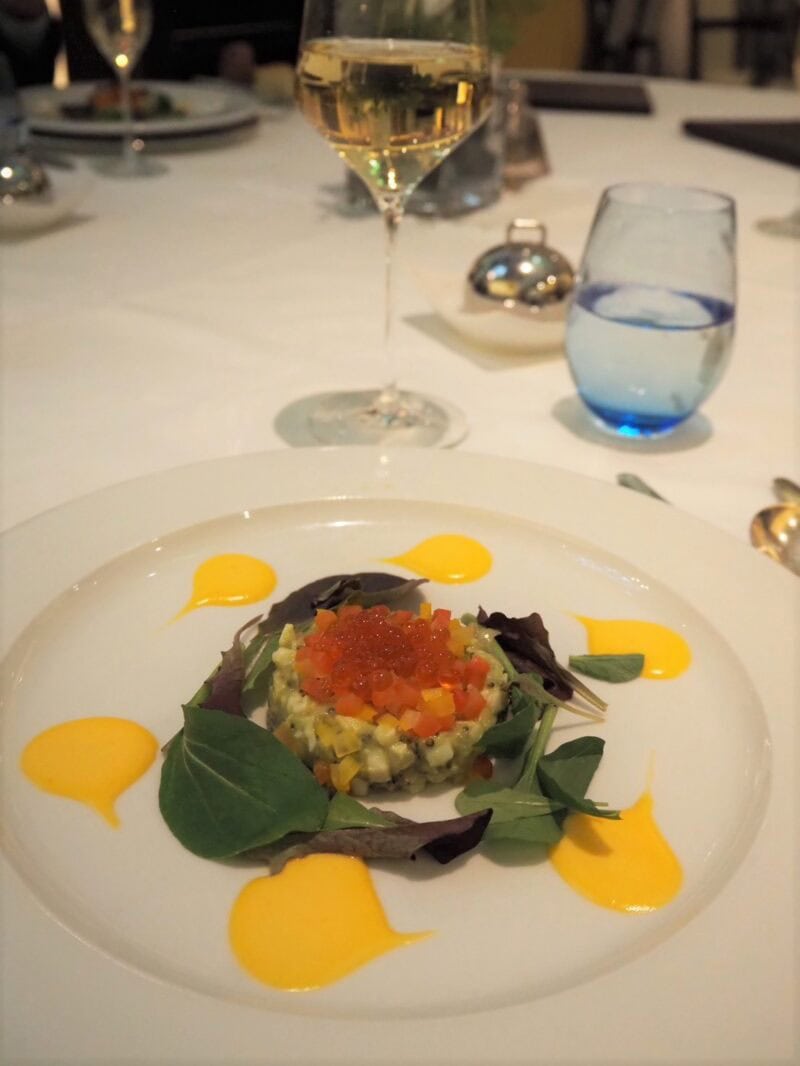 「ザ・レストラン富士」のディナー