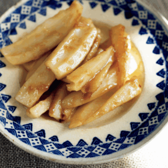 ご飯がすすむ！
「れんこんの梅にんにくきんぴら」