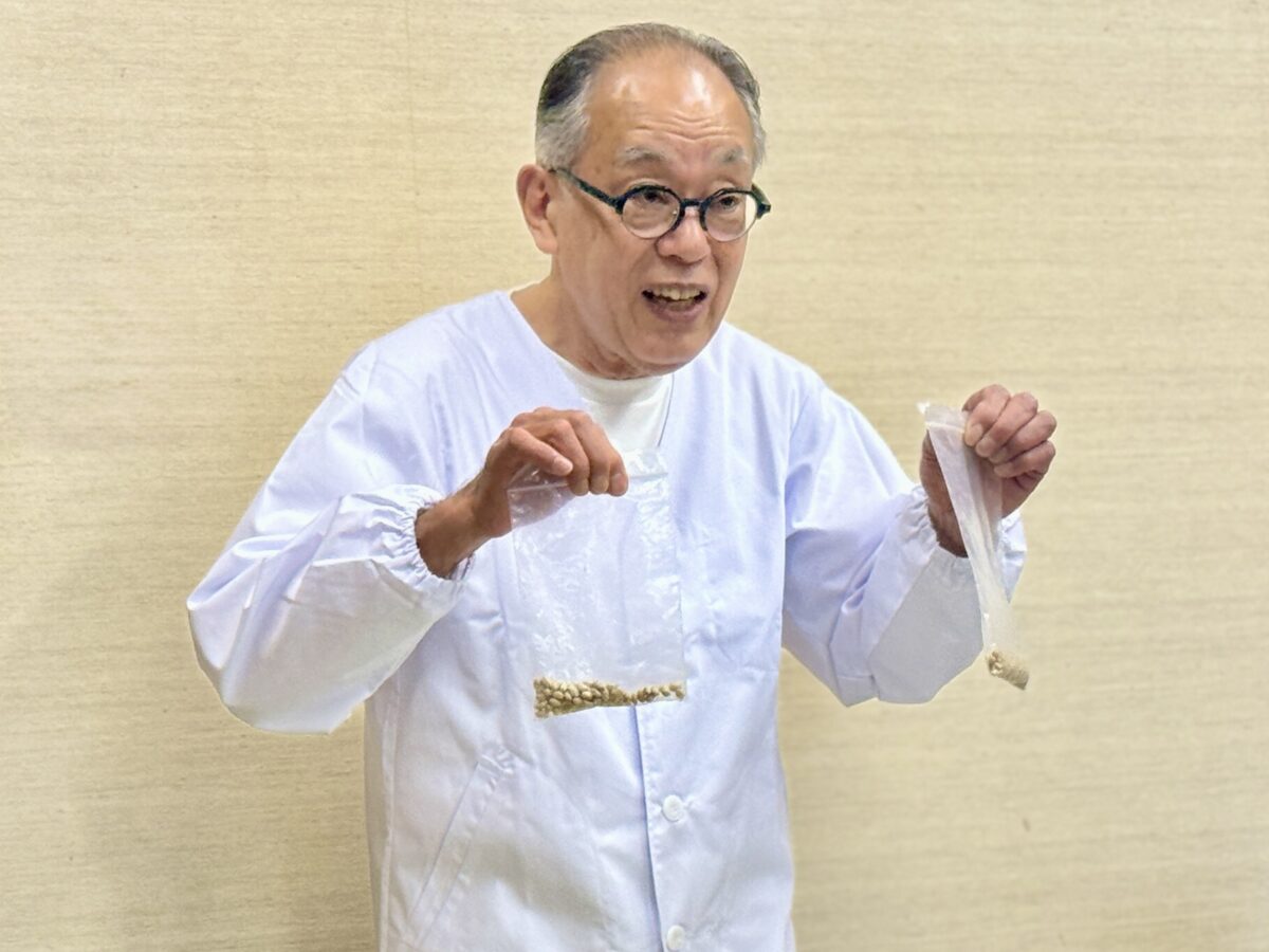 菊壽堂義信お菓子作りワークショップ01