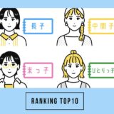 【50代の注目トピック】 第1位は 第1位は「生まれ順でわかる性格診断」大人のおしゃれ手帖web人気記事ランキング