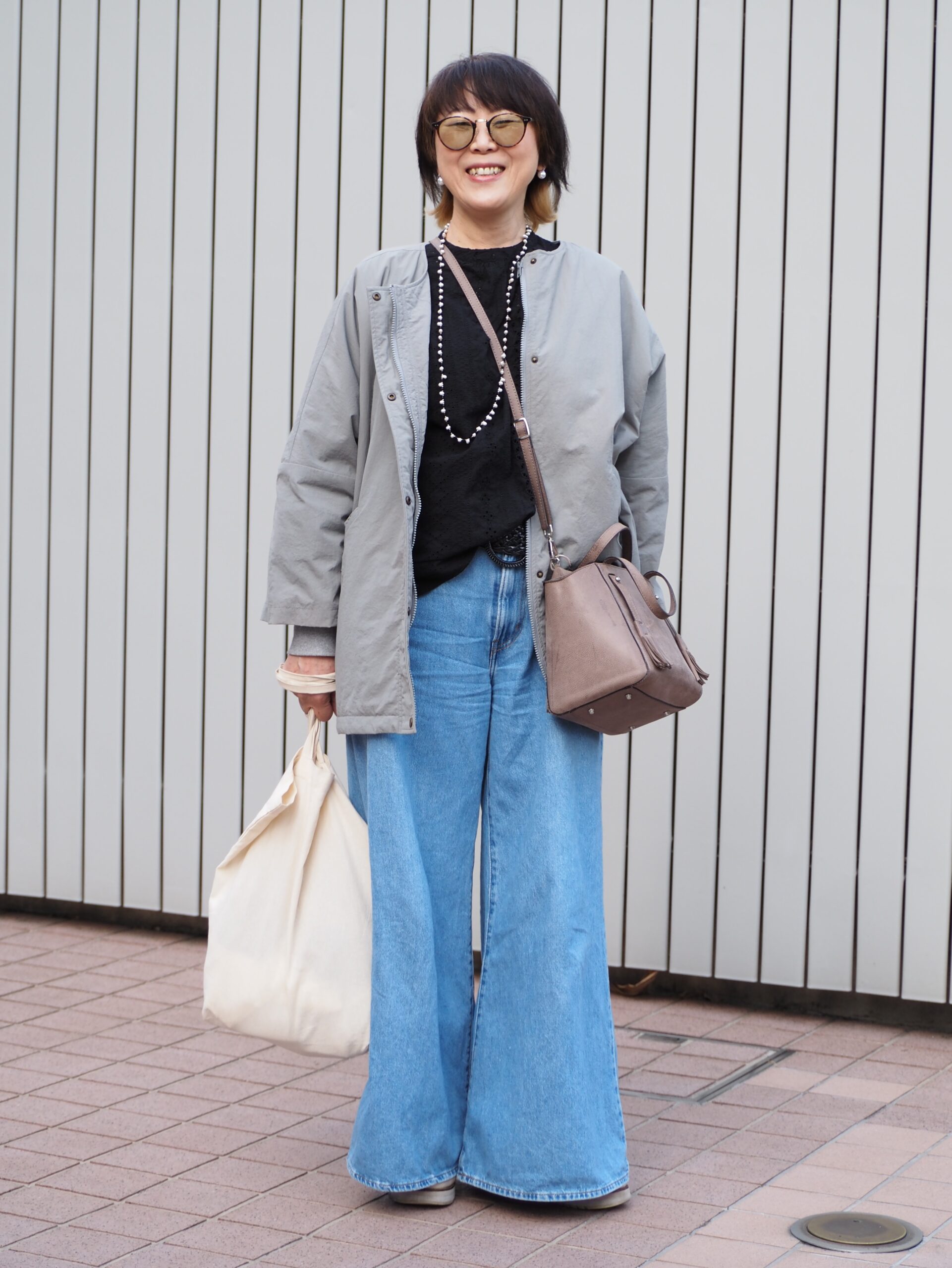 50代のデニムコーデ