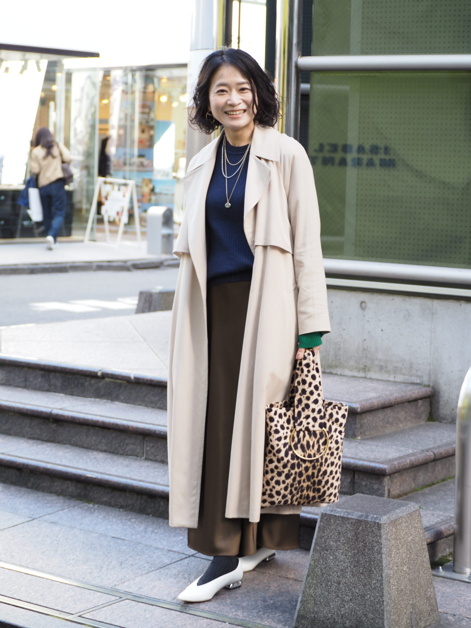 50代の春コーデ