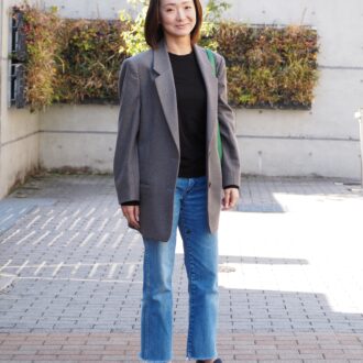 【1週間スナップ】50代の春コーデはデニムとスニーカーを味方につけて！ 若作りにならないコツは？