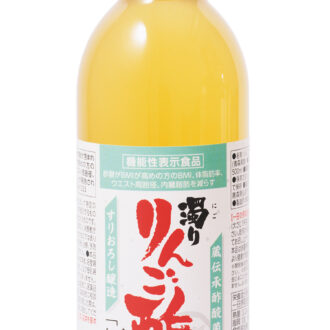 カネショウ 濁りりんご酢「細雪」 500mL ￥1,296