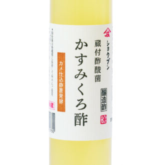 庄分酢 蔵付酢酸菌　 かすみくろ酢 200mL￥1,782