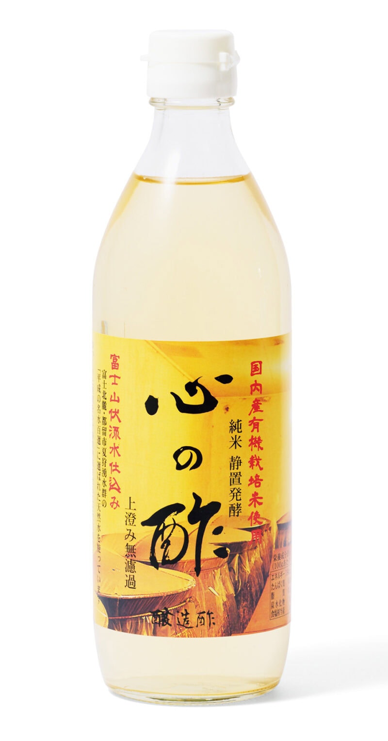 戸塚醸造店 心の酢『上澄み無濾過』 500mL ¥950