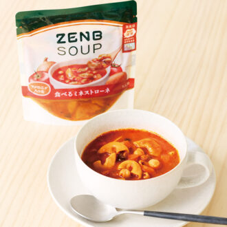 ZENB 食べるミネストローネ ¥338 ／ ZENB