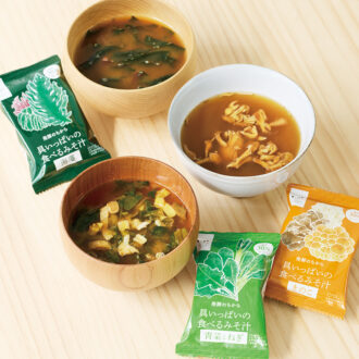 百花繚乱！ いま「即席スープ」が熱い。
上手に取り入れておいしく健康習慣を