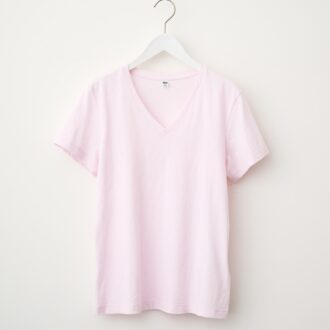 【ユニクロで指名買い】スラブジャージーVネックT￥1,500