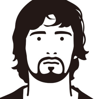 『テート美術館 － YBA&BEYOND 世界を変えた90s 英国アート』 トップ掲載作品：ジュリアン・オピー《ゲイリー、ポップスター》1998－99年、テート美術館蔵 © Julian Opie