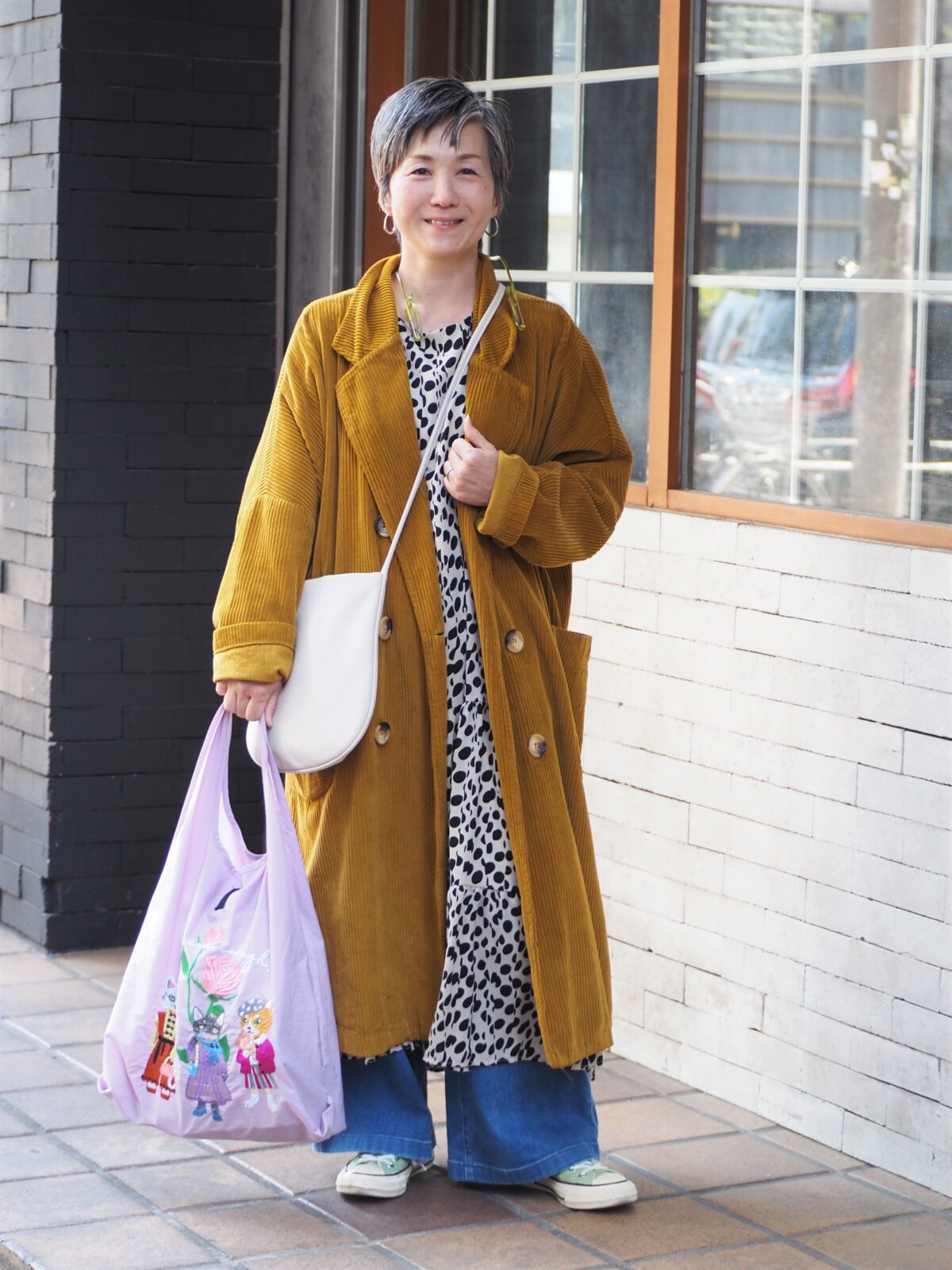 【1週間スナップ】50代の春カラーコーデ7選! 老け見えしない色の使い方とは?