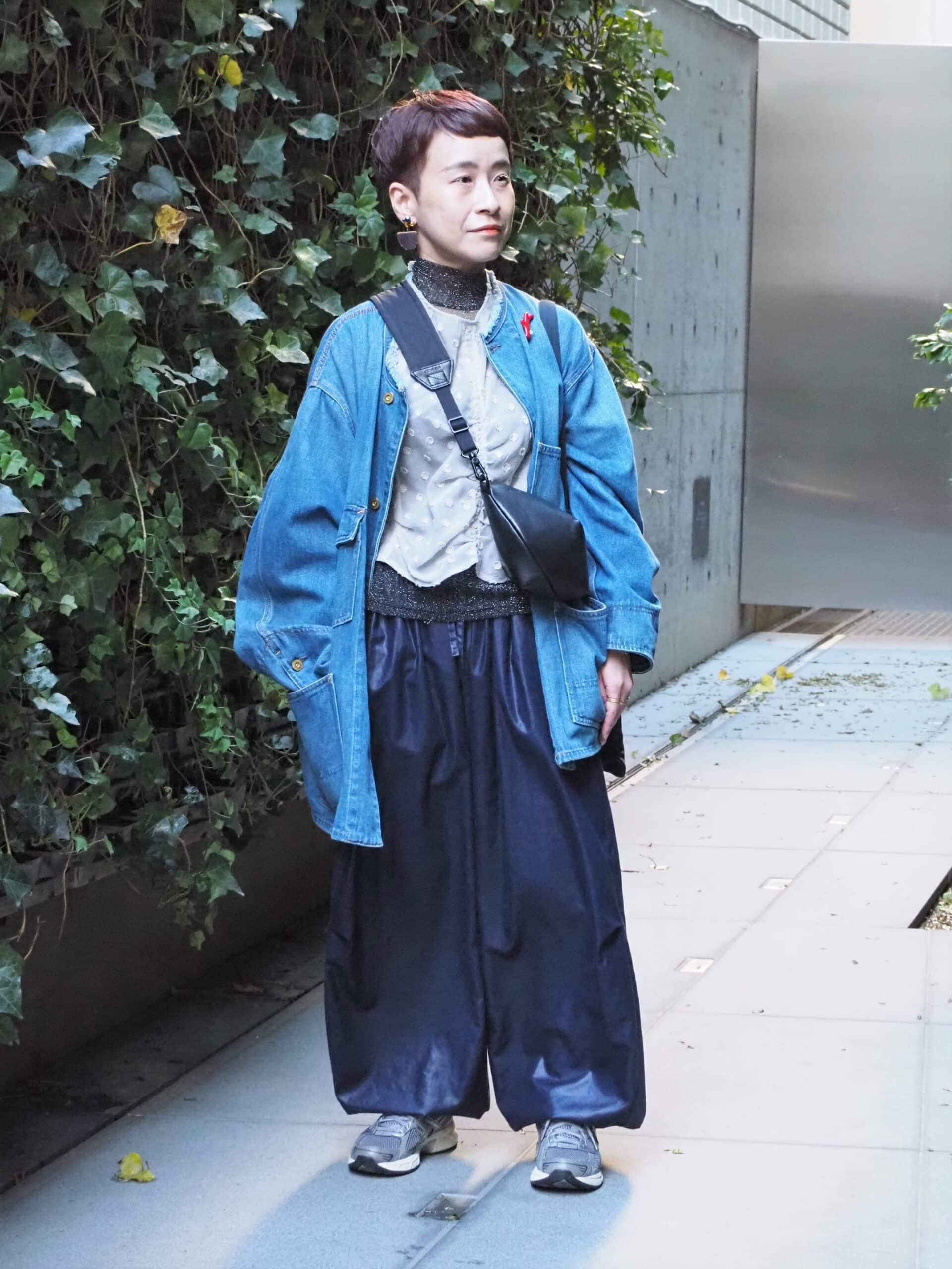 50代のデニムコーデ