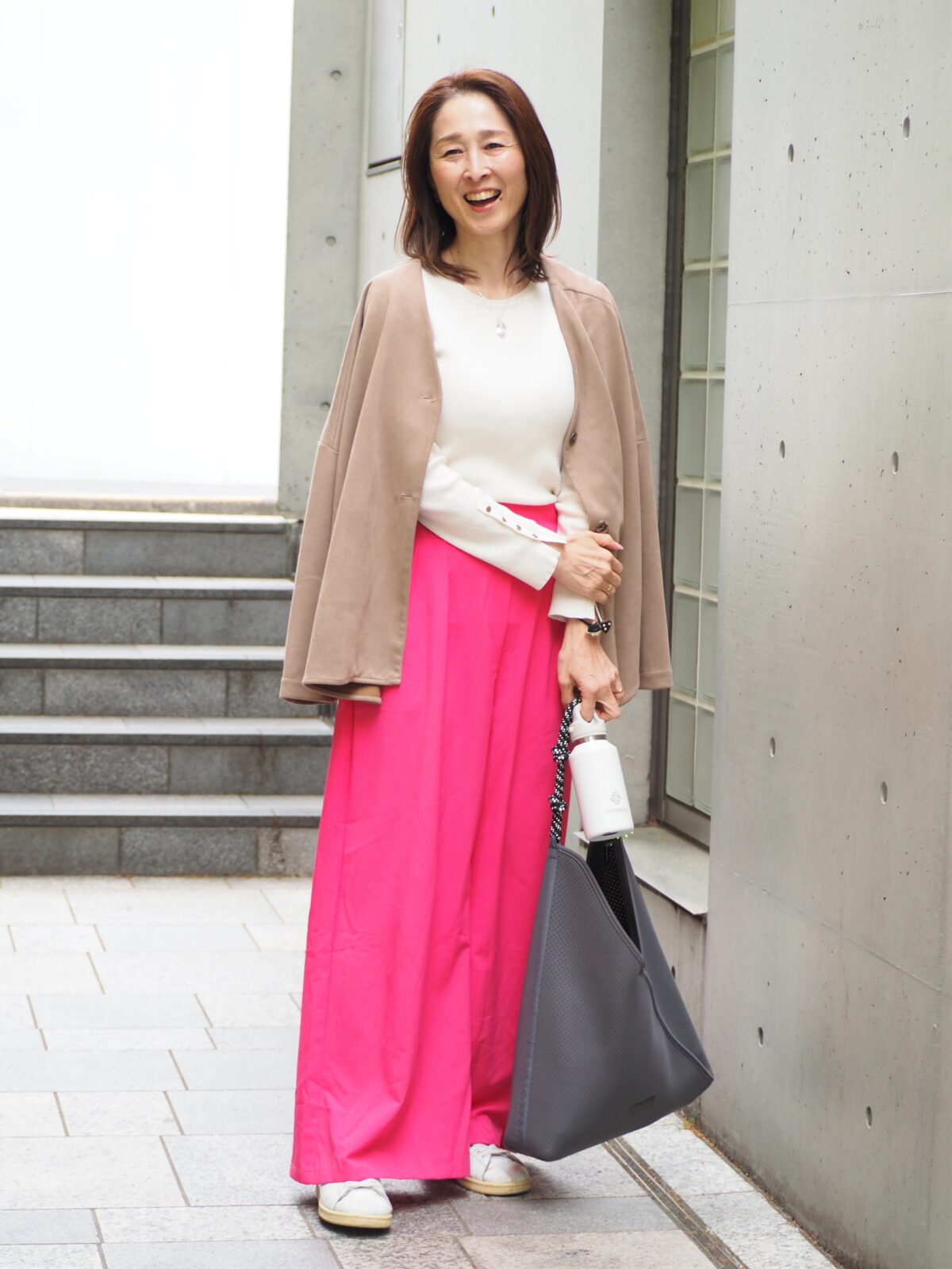 【1週間スナップ】「柄や色は難しい」を解決！ 50代の失敗しない柄&カラーコーデ7選