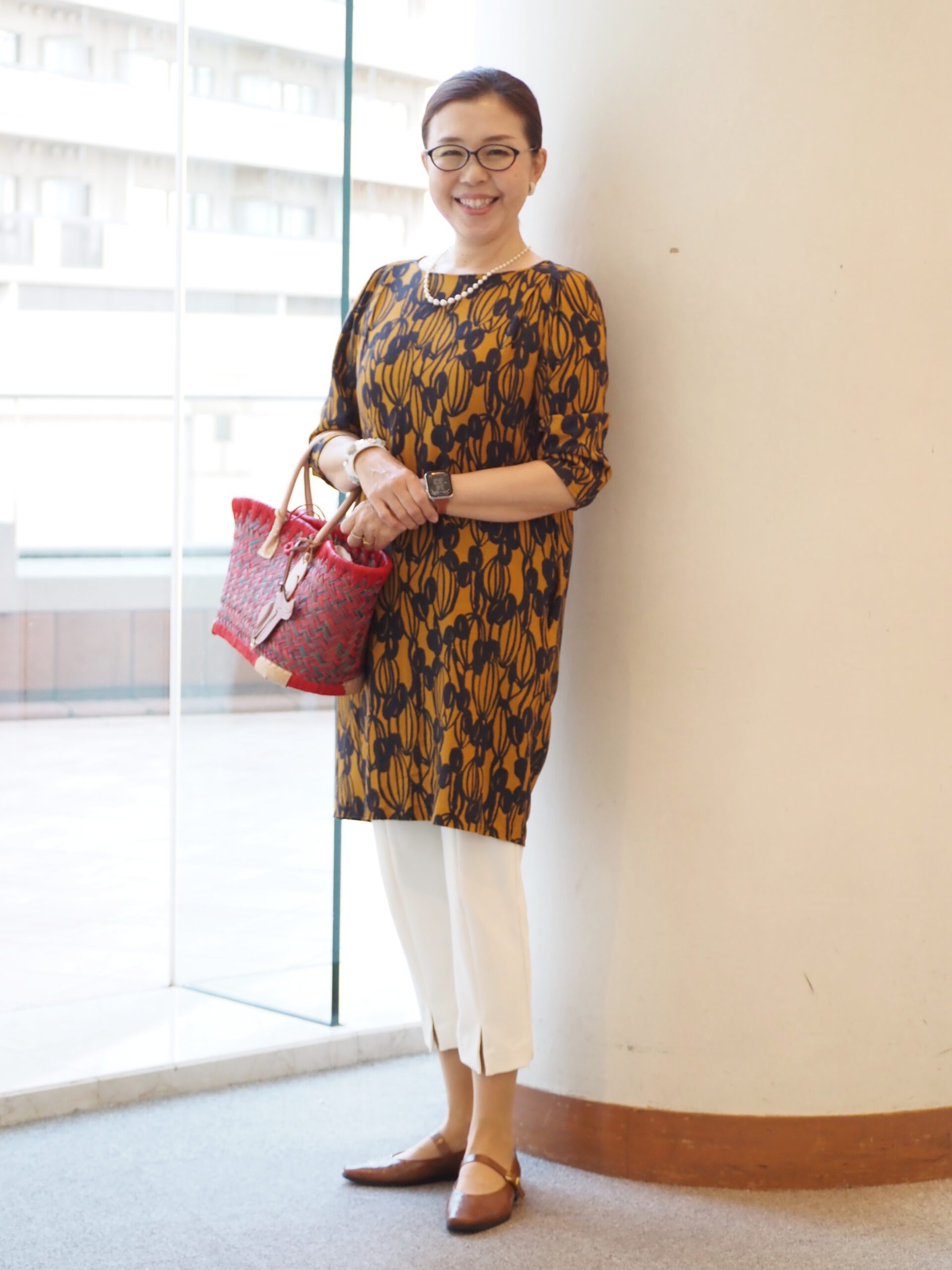 50代のチュニックスタイル