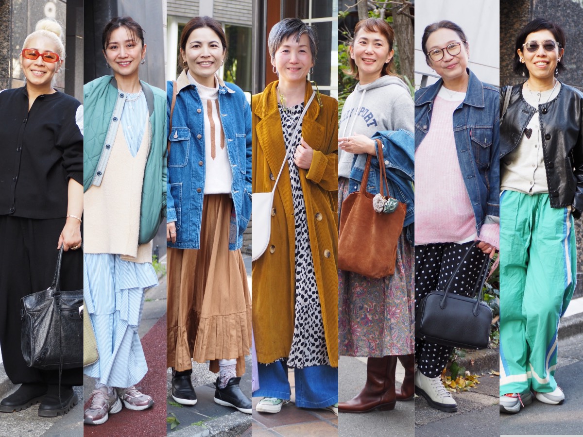 【1週間スナップ】50代の春カラーコーデ7選！ 老け見えしない色の使い方とは？