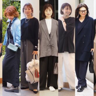 【1週間スナップ】「モノトーン＝地味」を解決！ 50代の洗練コーデ7選