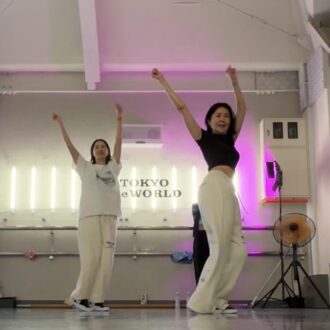 K-POPダンスレッスンの様子