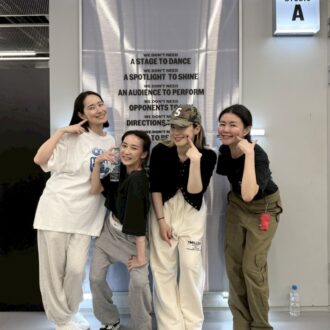 K-POPダンスレッスンの様子