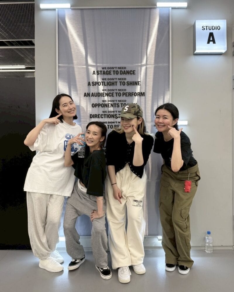 K-POPダンスレッスンの様子